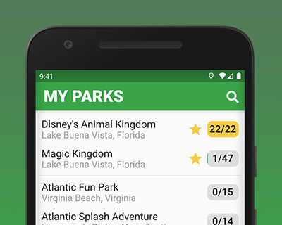 A screenshot of the mobile application